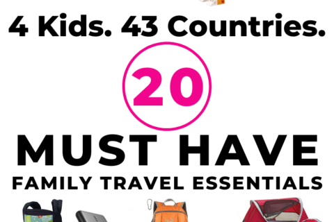 20 Travel Essentials From A Mom of 6