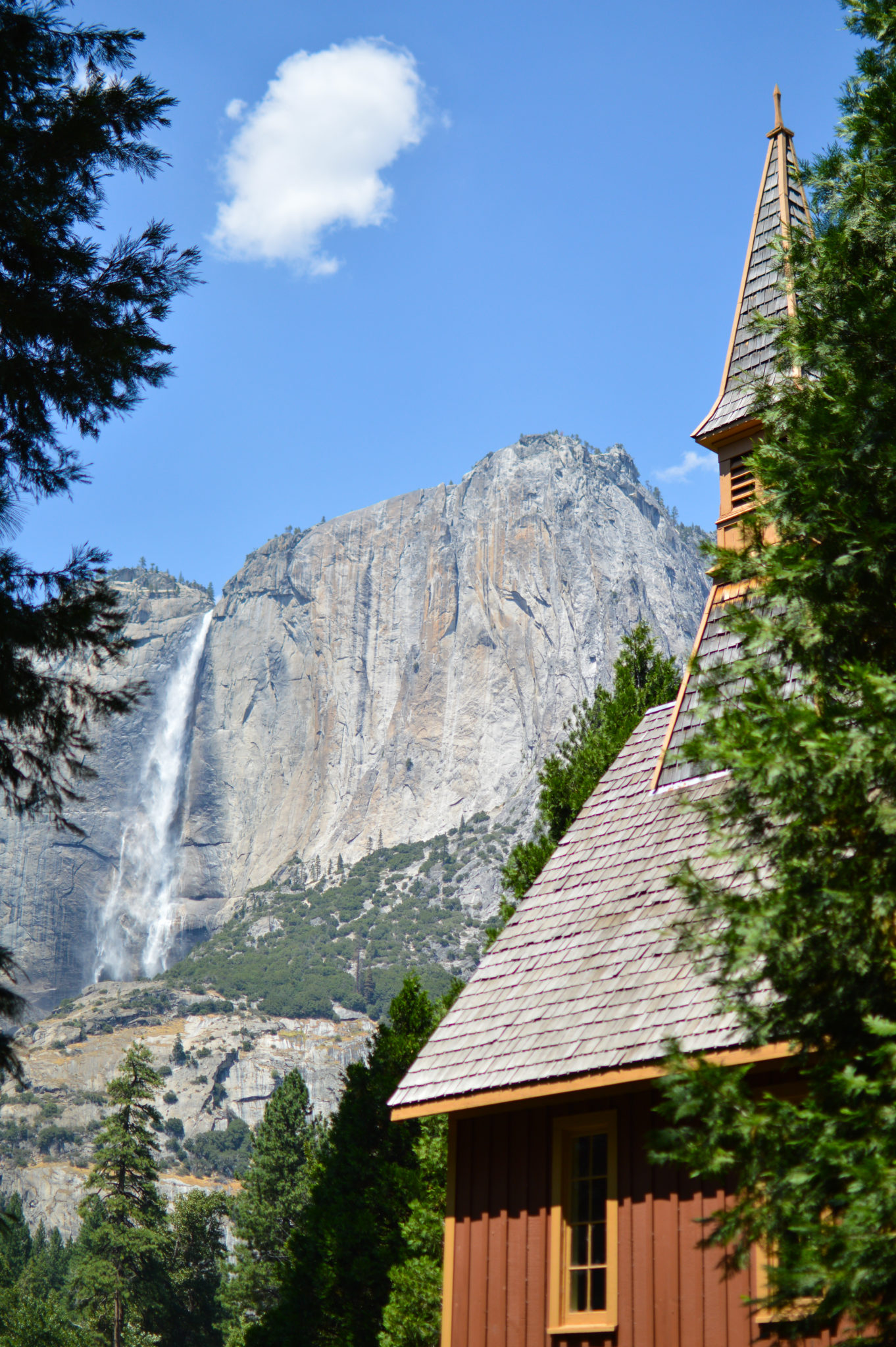 Yosemite with kids Upper Lower falls