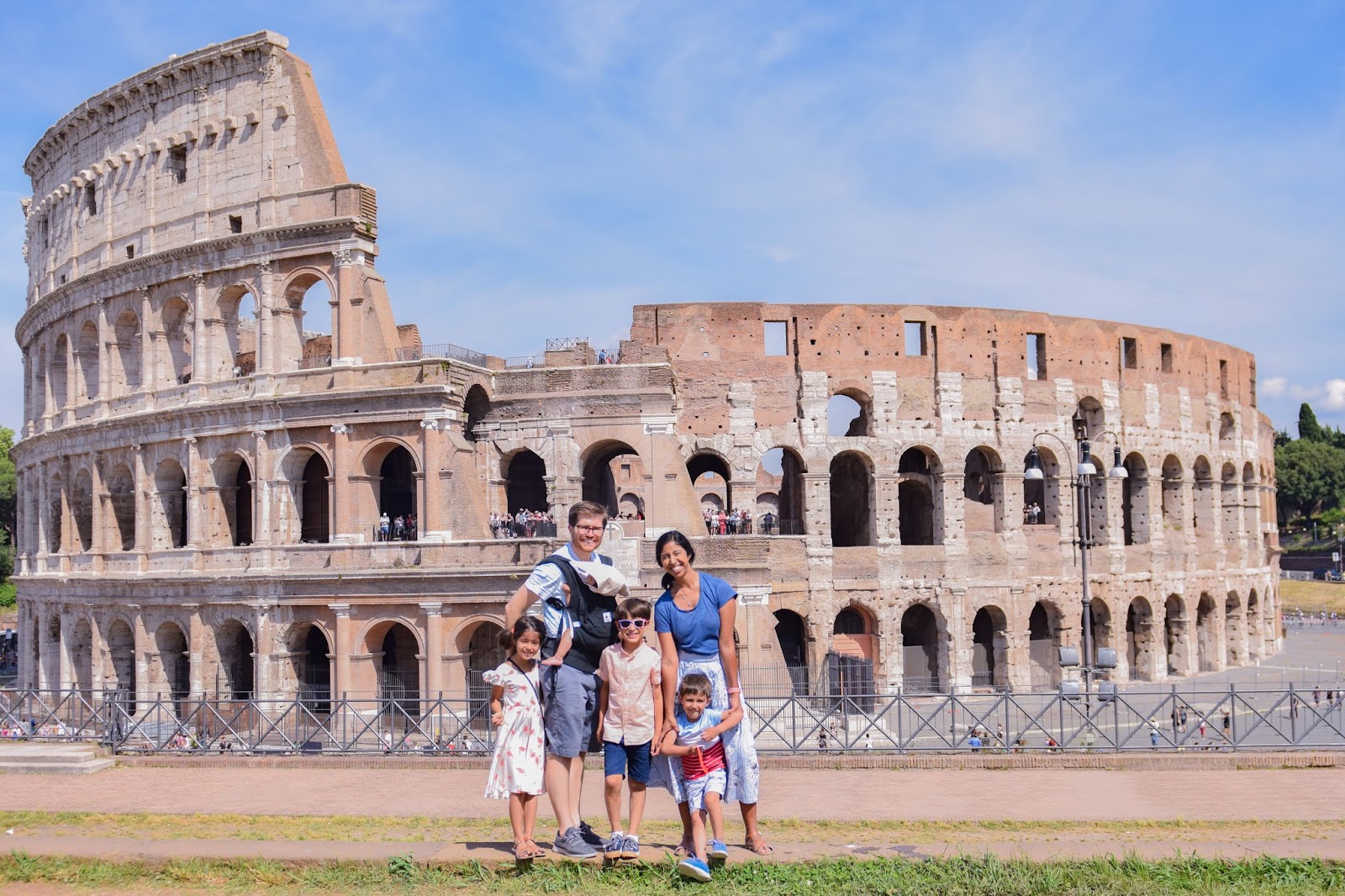 Family trip to Rome, traveling with little kids in Rome