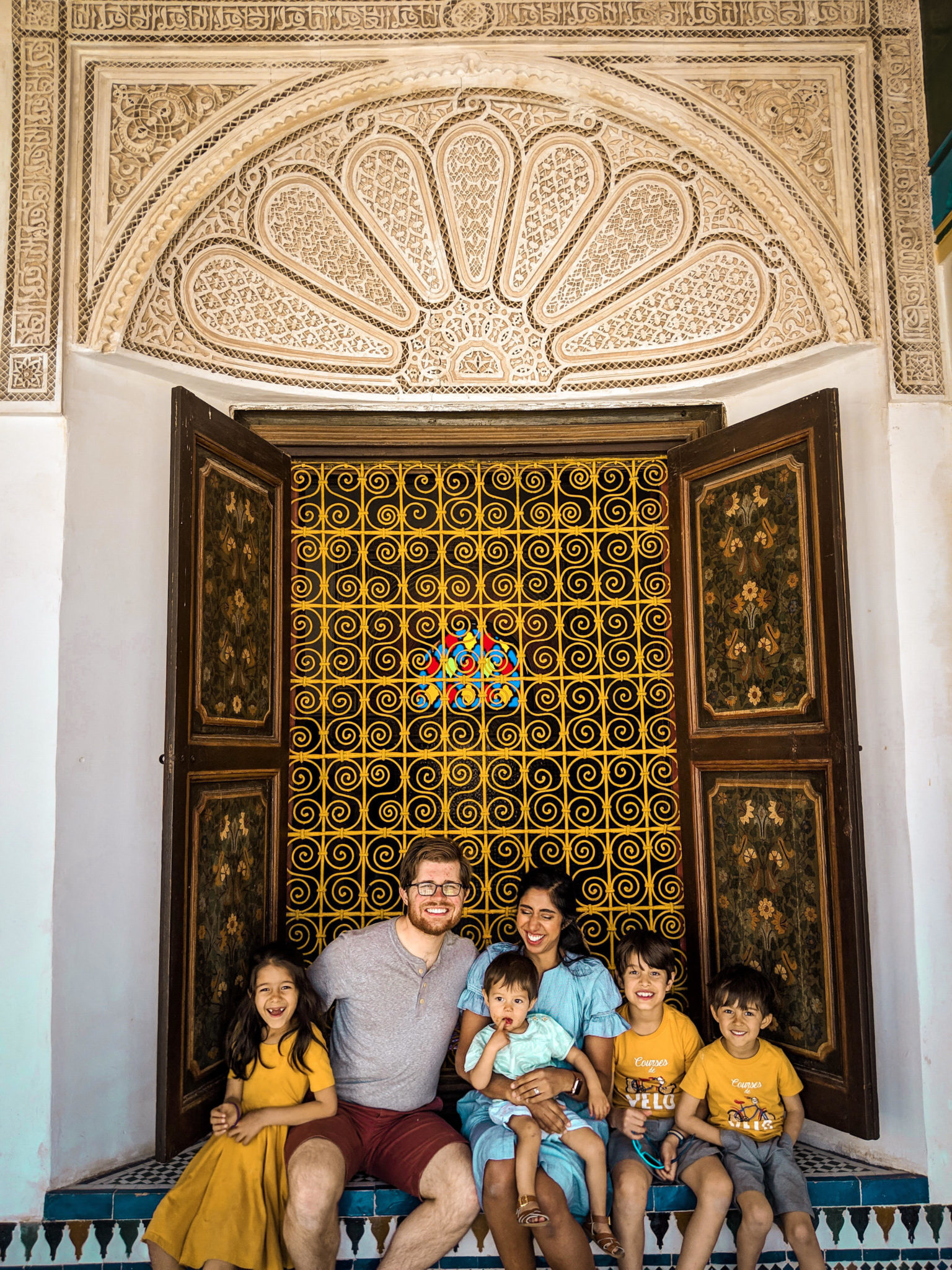 marrakesh colorful family travel