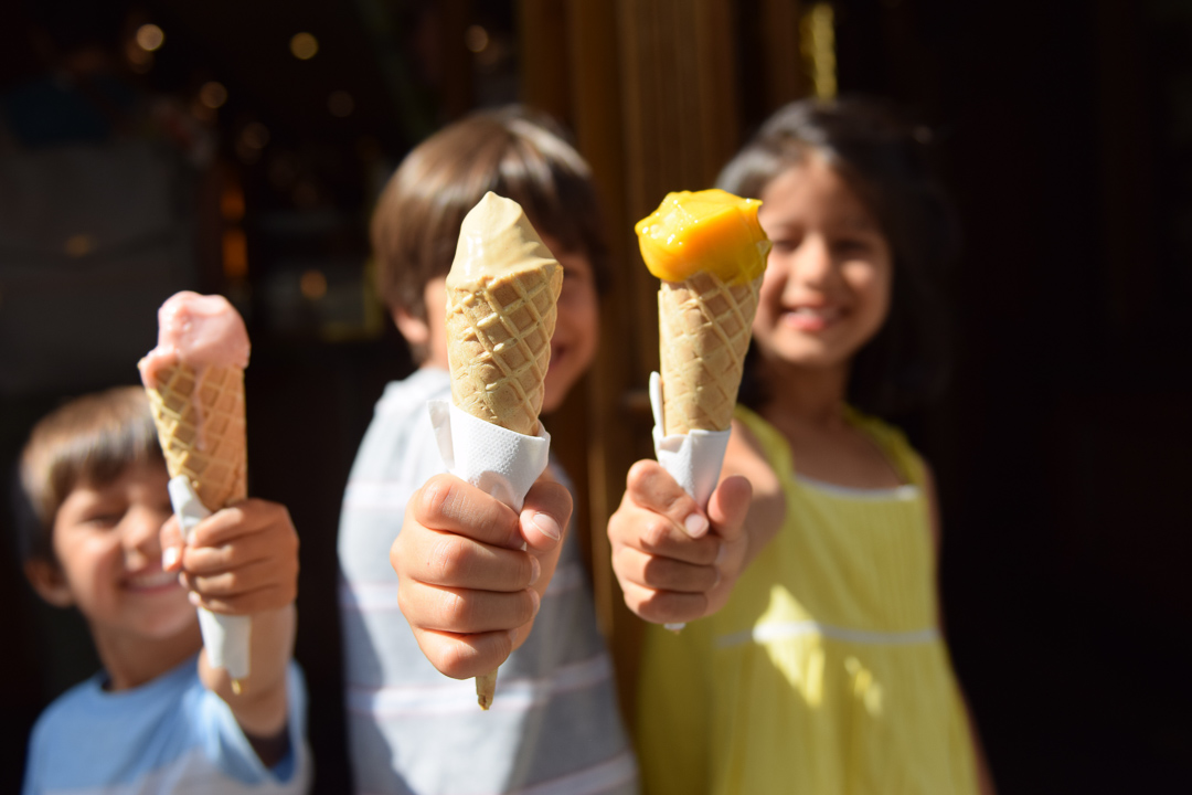  Best Things to Do In Paris With Kids featured by top US family travel blog, Local Passport Family: image of berthillon ice cream ile st louis