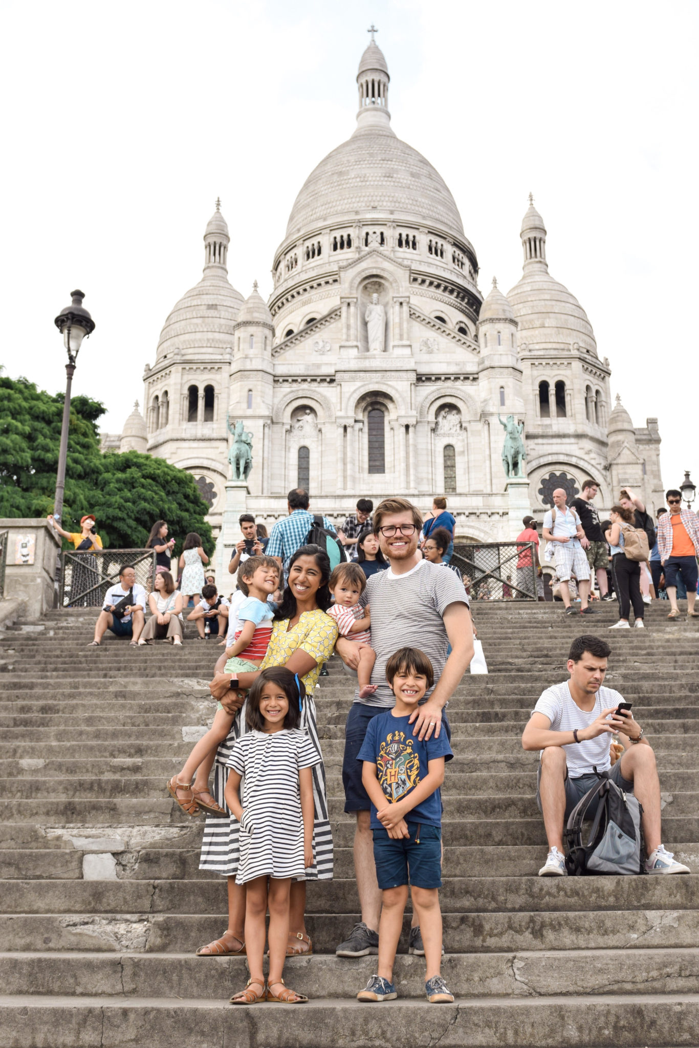 Afternoon in Montmartre, family trip to France