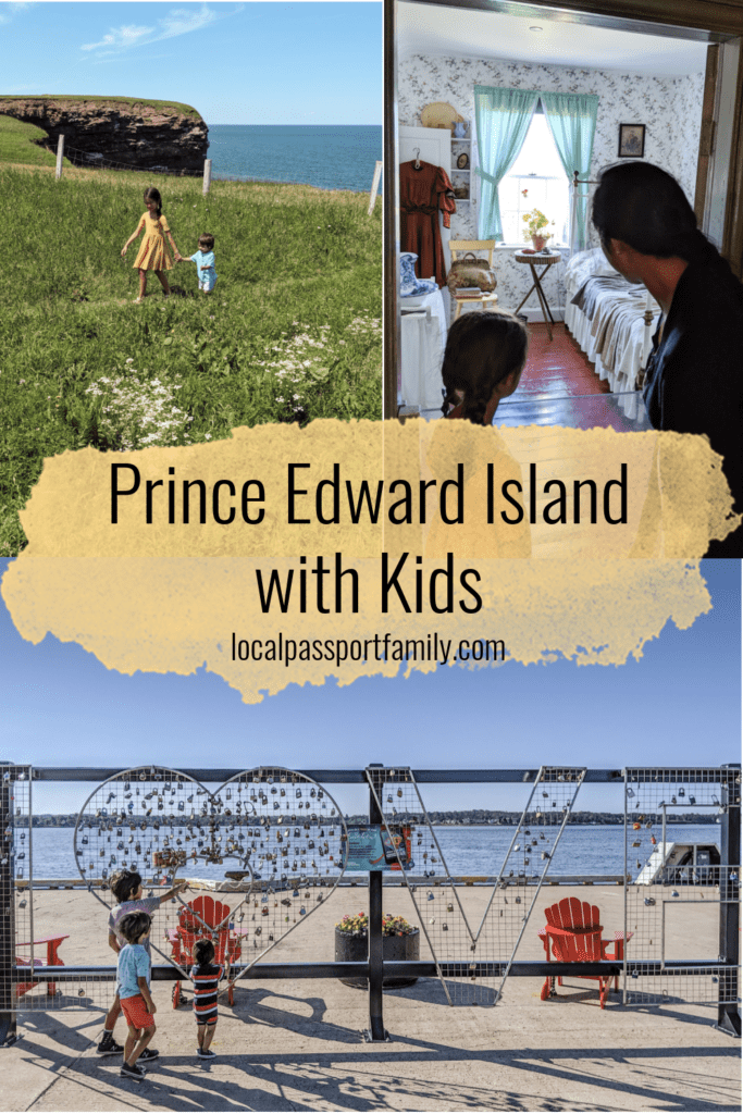 PEI with kids, local passport family