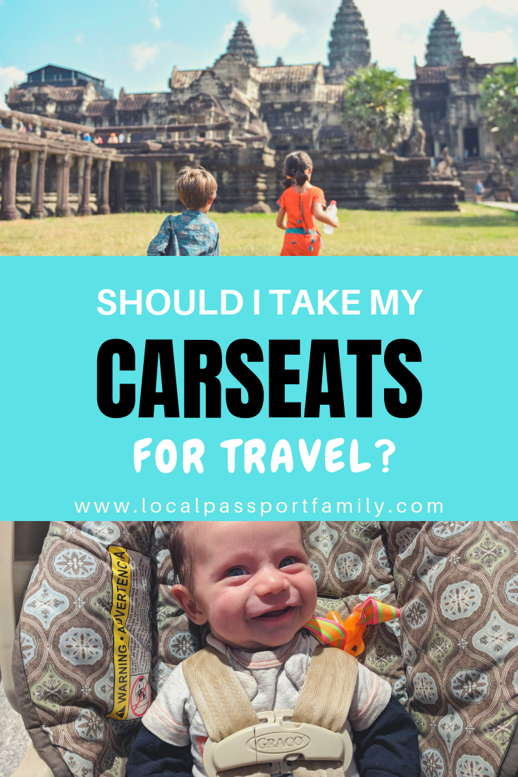 taking carseats for travel
