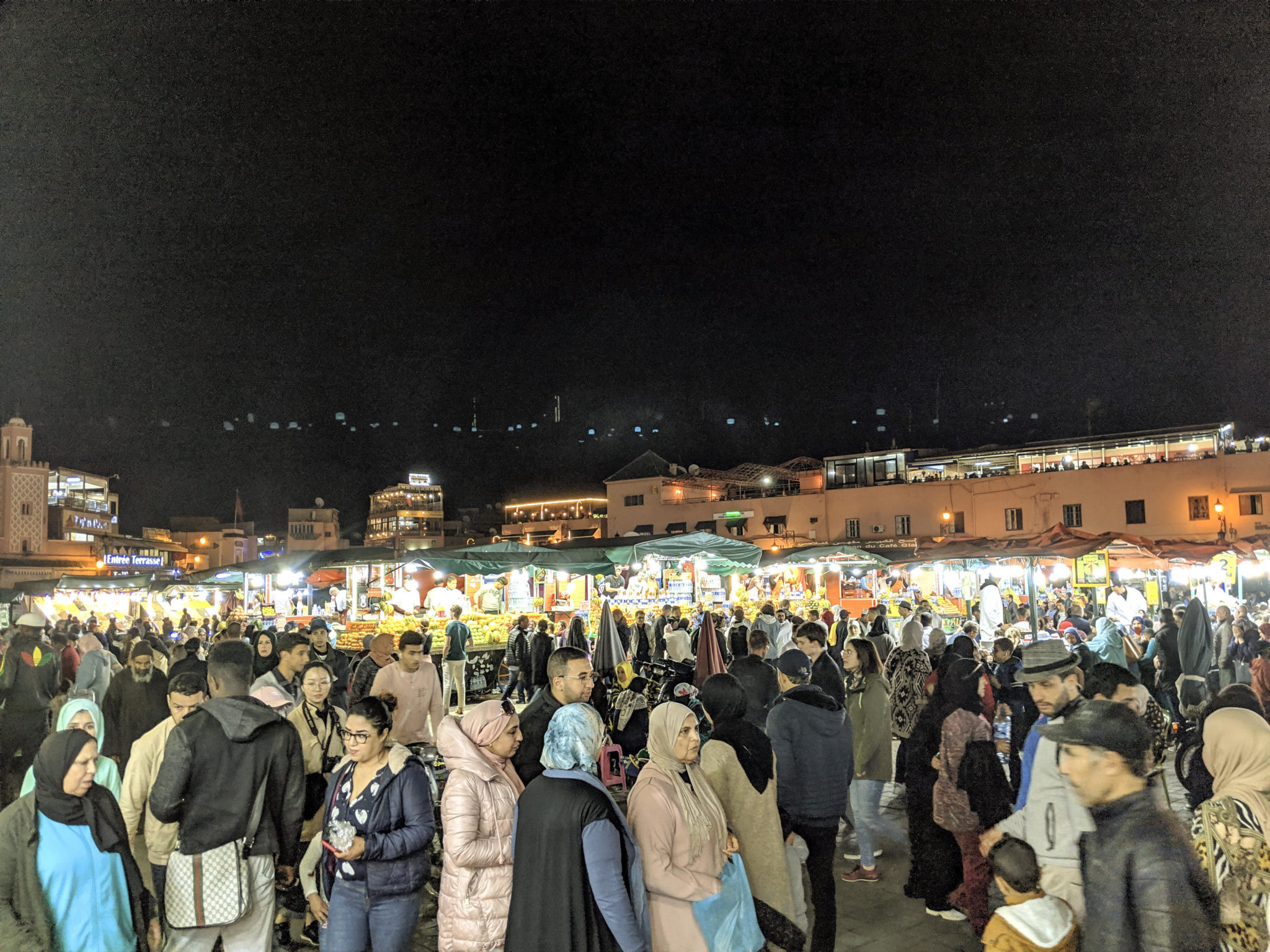 jemaa el fna night