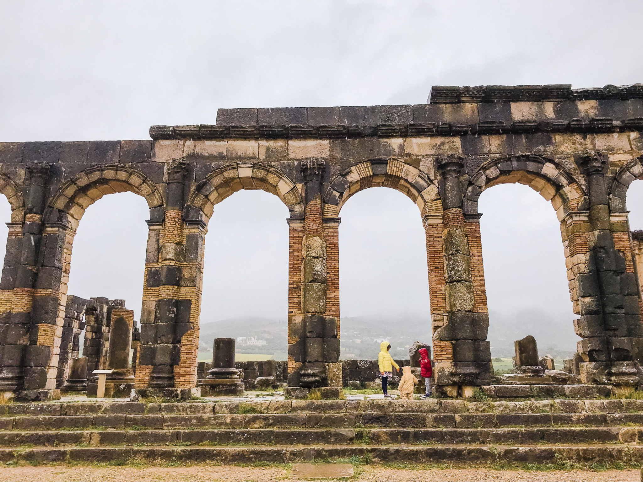 volubilis with kids