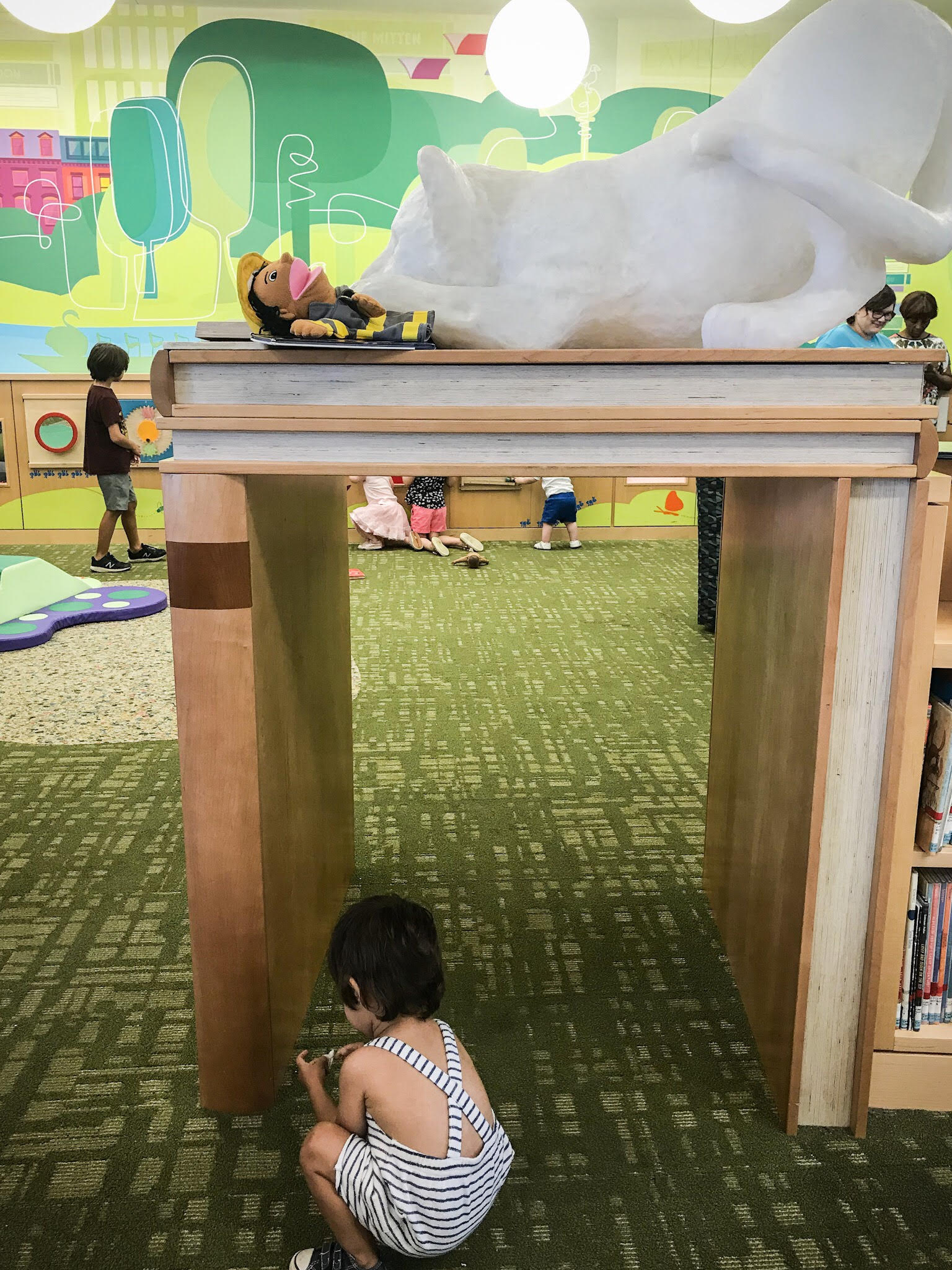 boston with kids public library