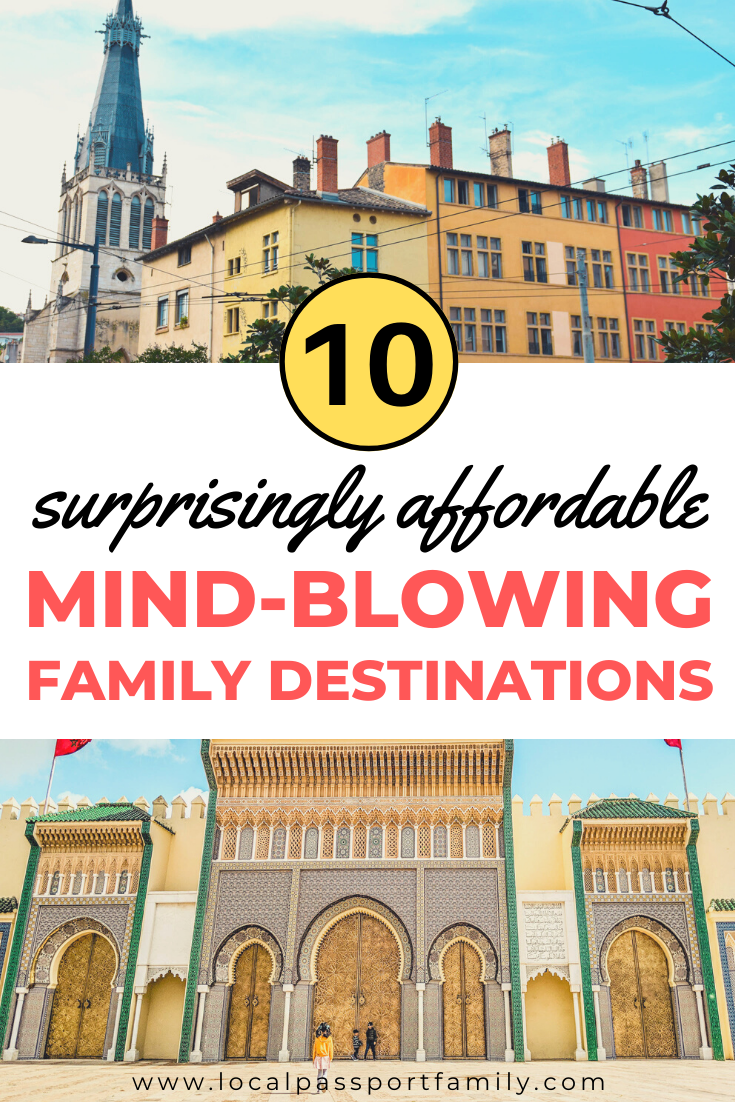 affordable family travel destinations