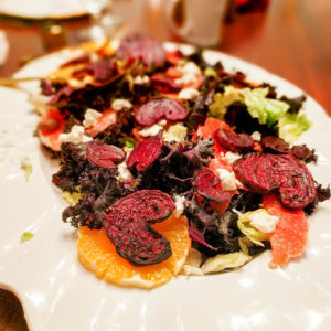 heart beet salad maple vinaigrette