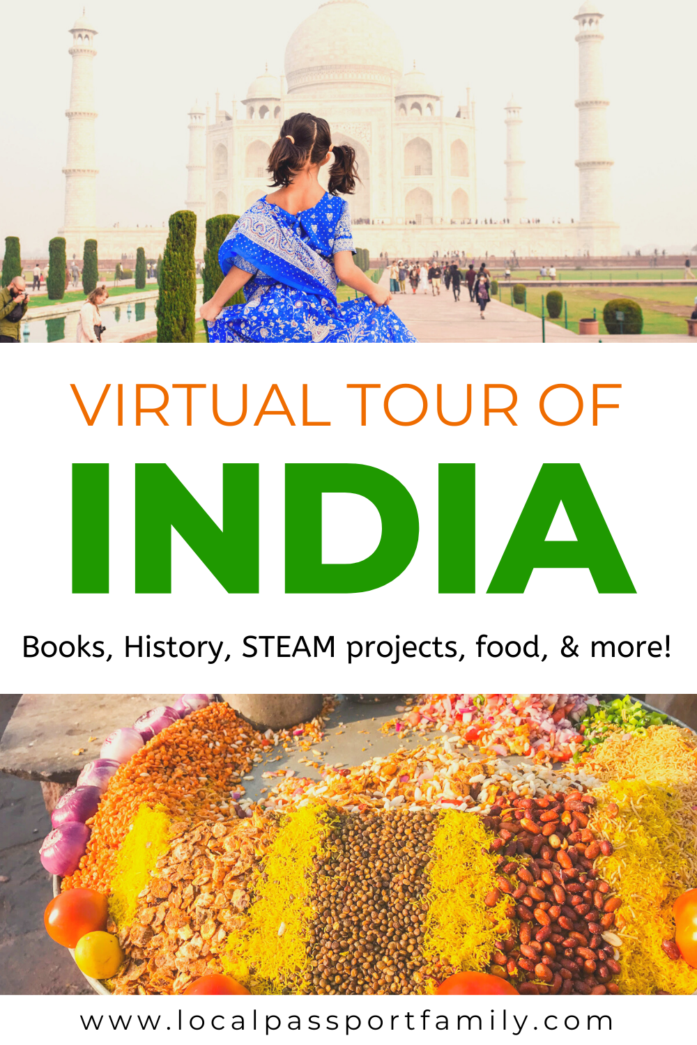 india with kids virtual tour
