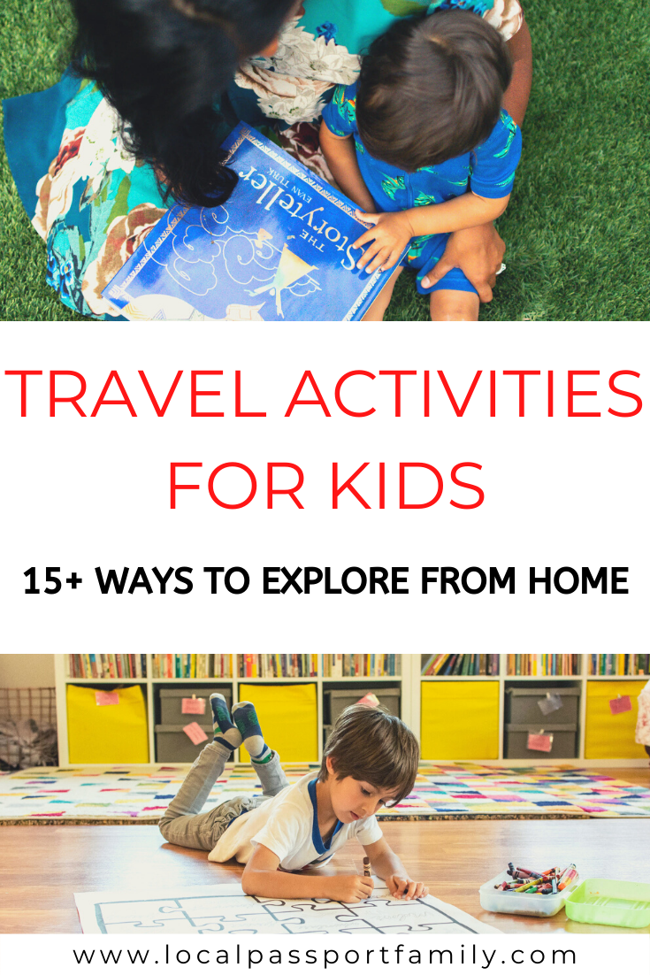 travel activities for kids to explore from home