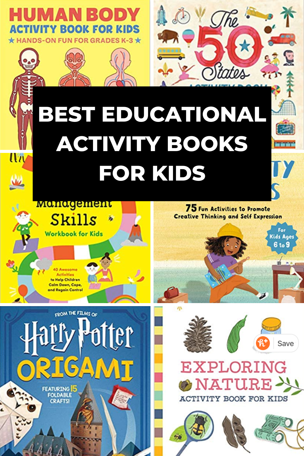 educational activity books for kids