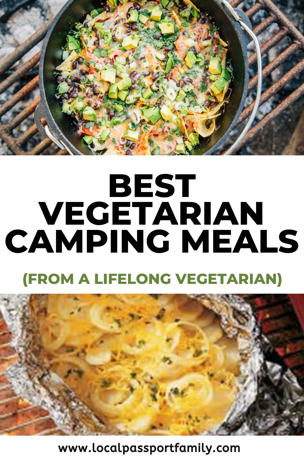 best vegetarian camping meals
