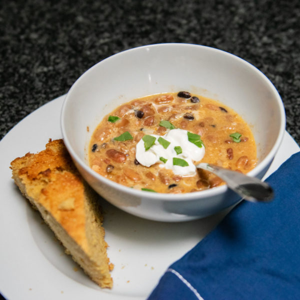 Instant Pot Vegetarian Chili Recipe with Dry Beans Local Passport Family