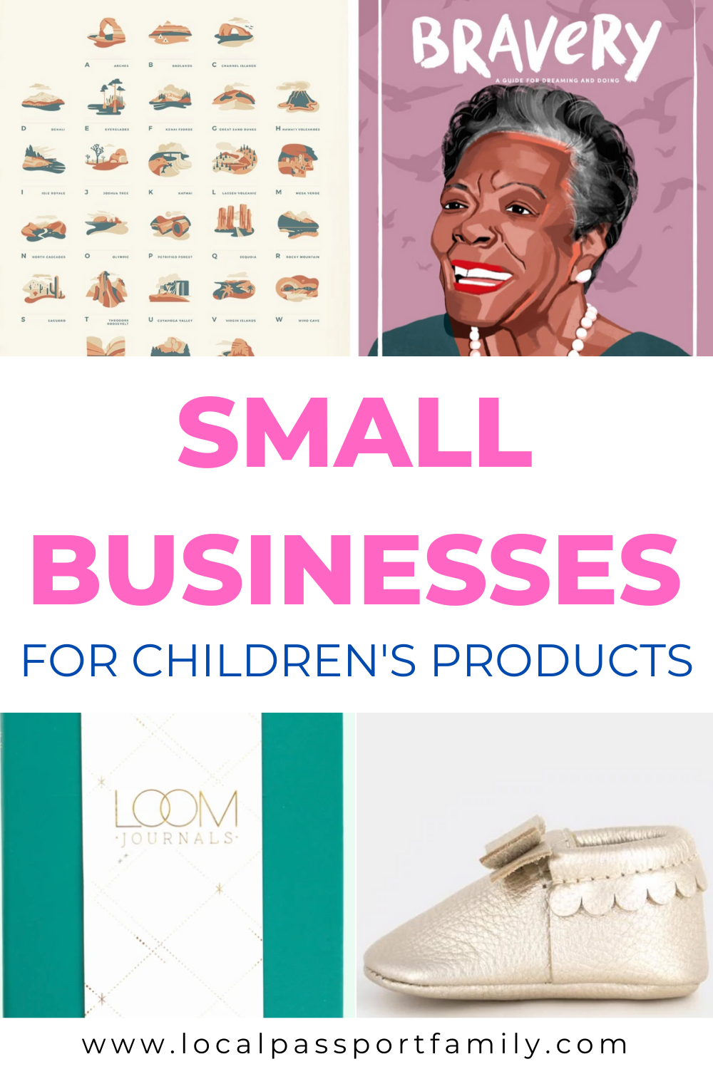 list of small businesses for children's items