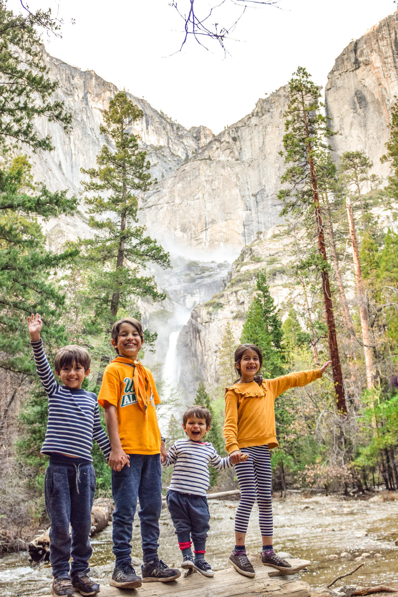 tent camping in yosemite with kids