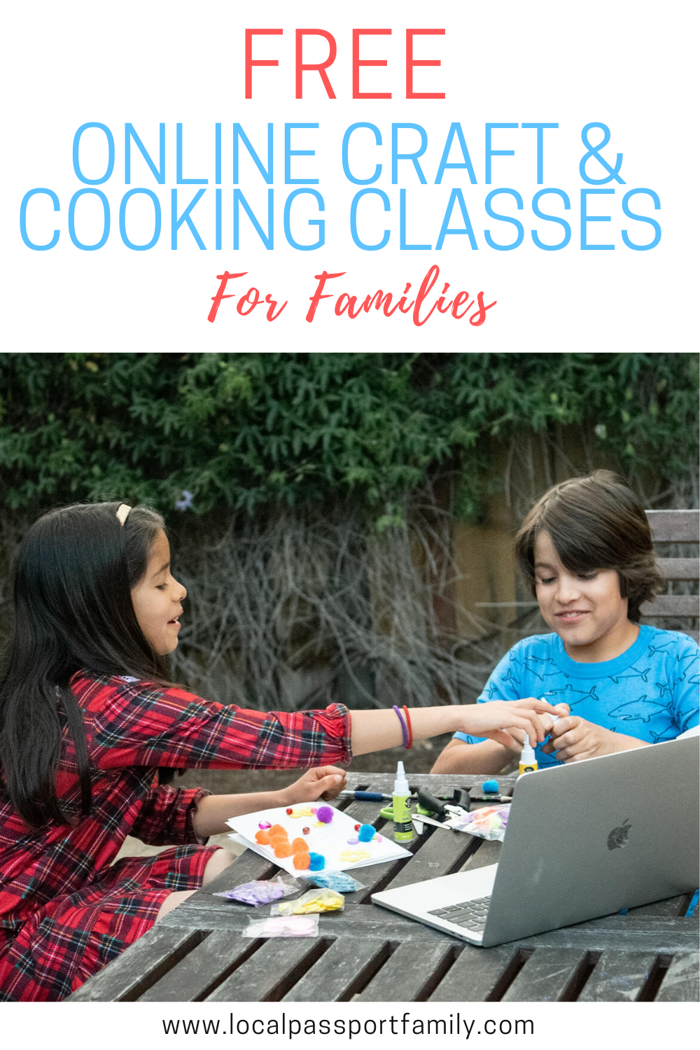 online craft classes for families