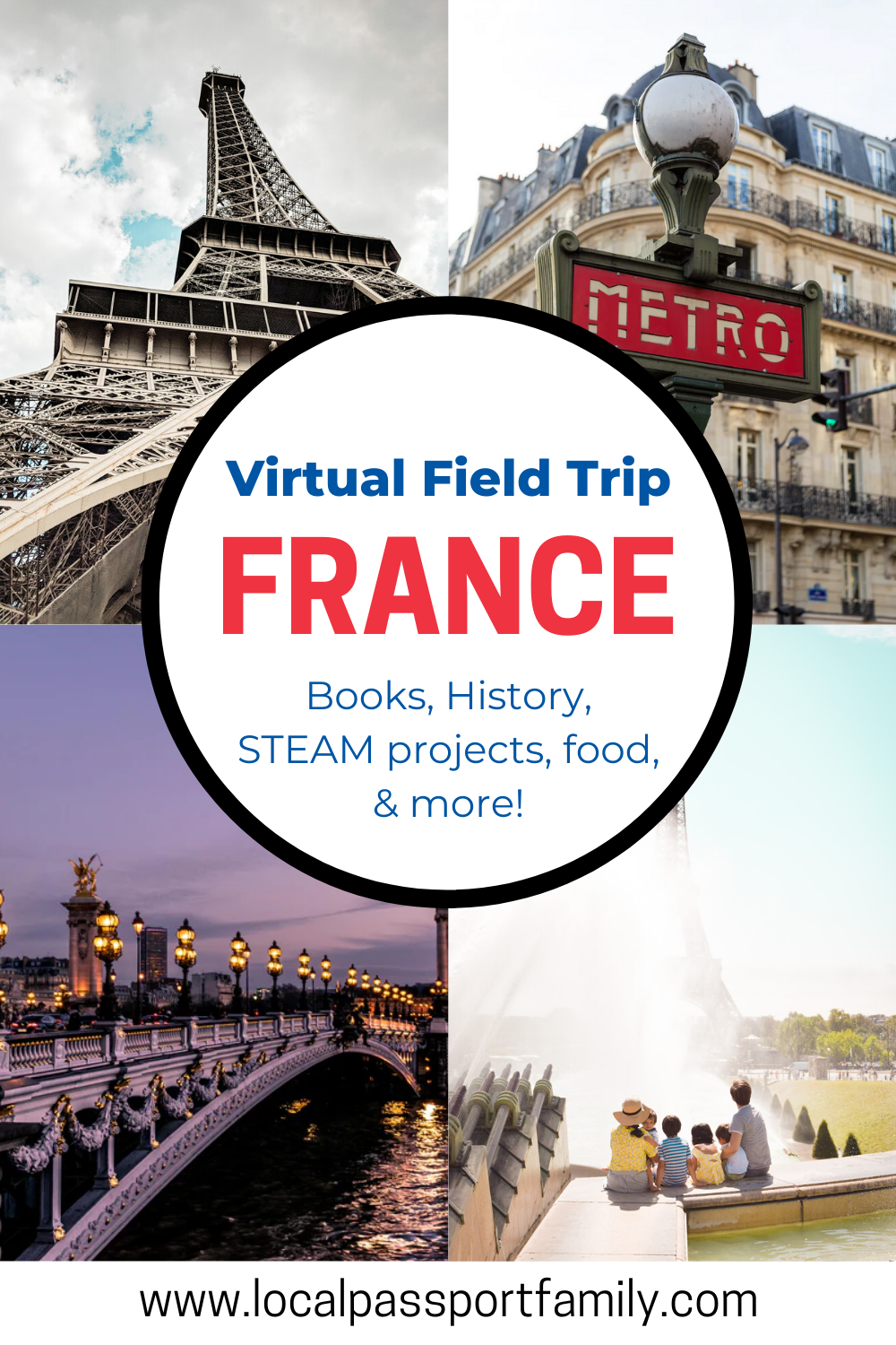 france virtual tour with kids