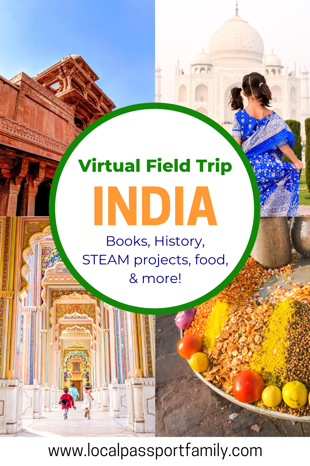 india virtual tour for kids