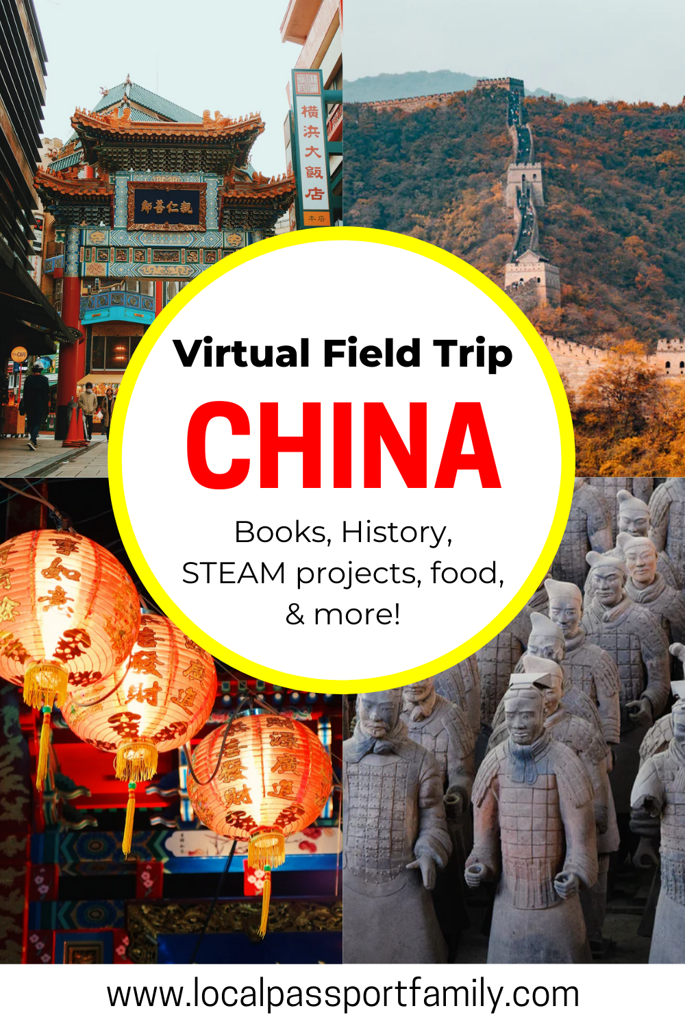 virtual tour of china for kids