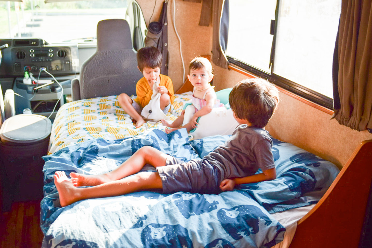 Sleeping in an RV with Kids Tips for RV Sleep Local Passport Family