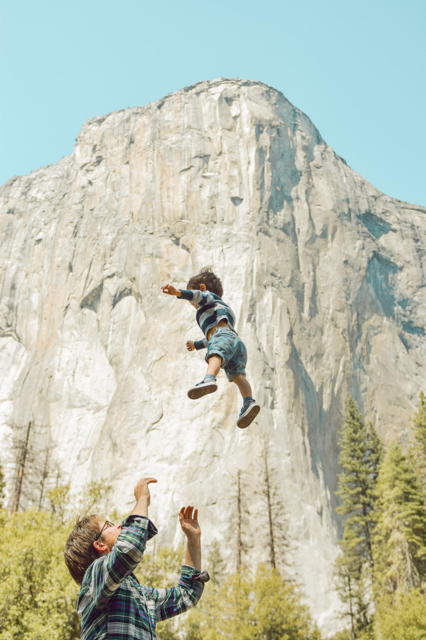 visiting yosemite national park with toddlers