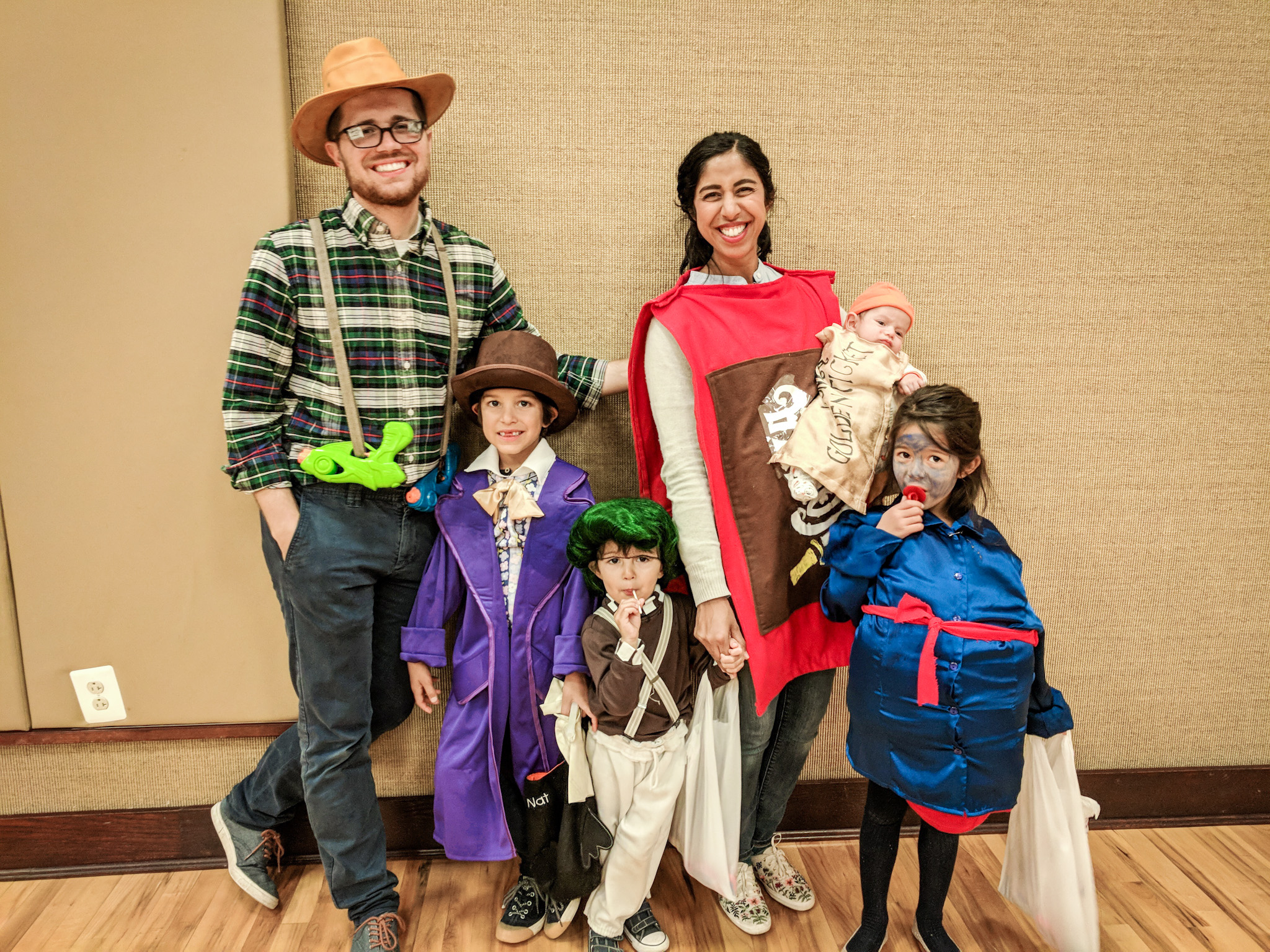 halloween costumes for families willy wonka