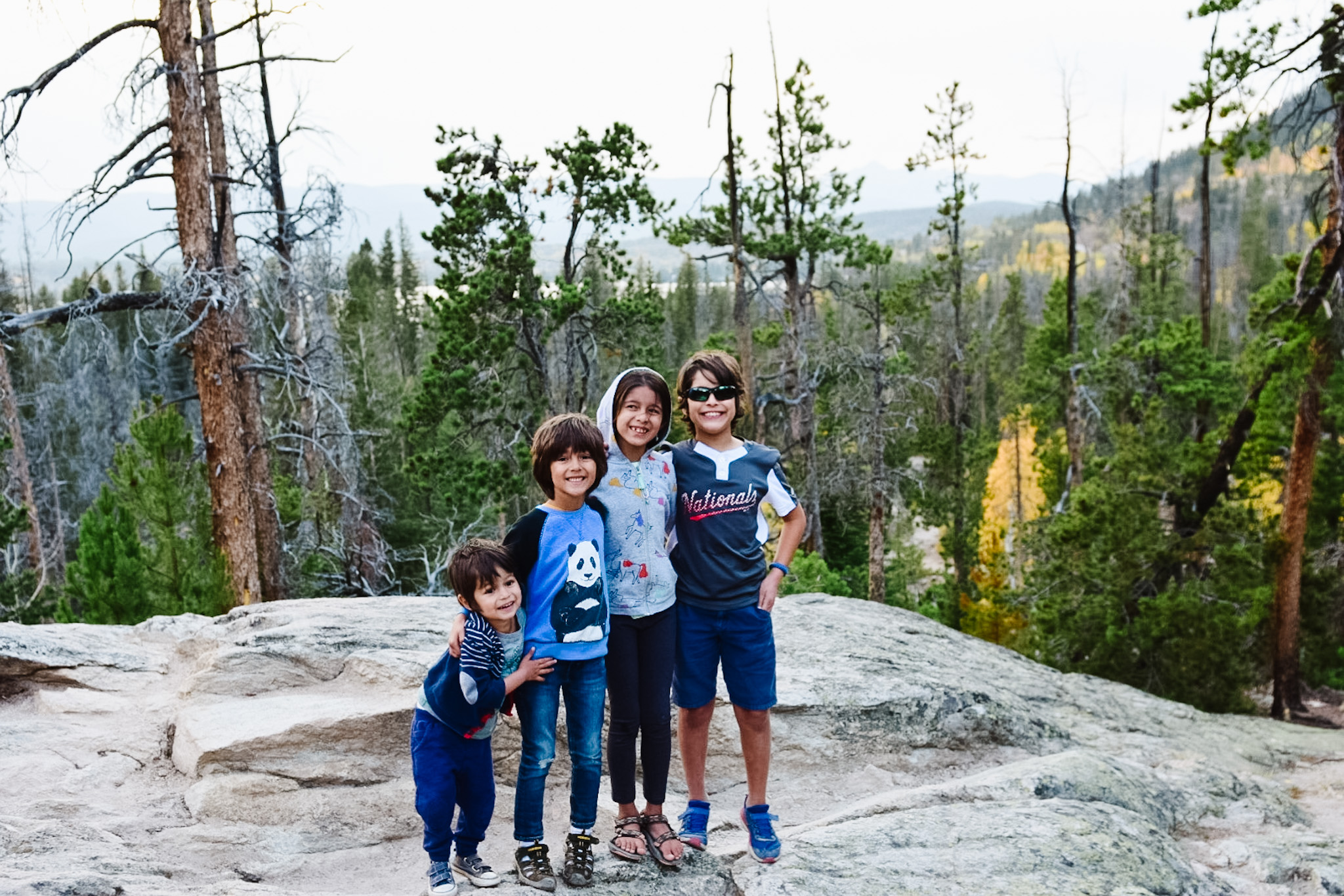 tips for going on a hike with kids