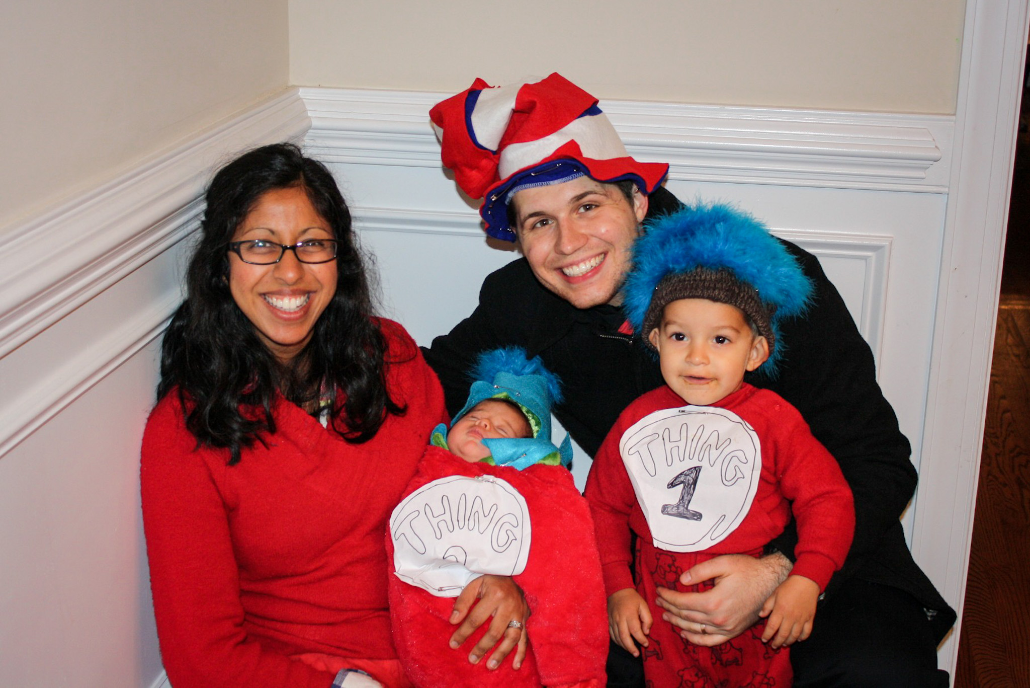family halloween costumes the cat in the hat