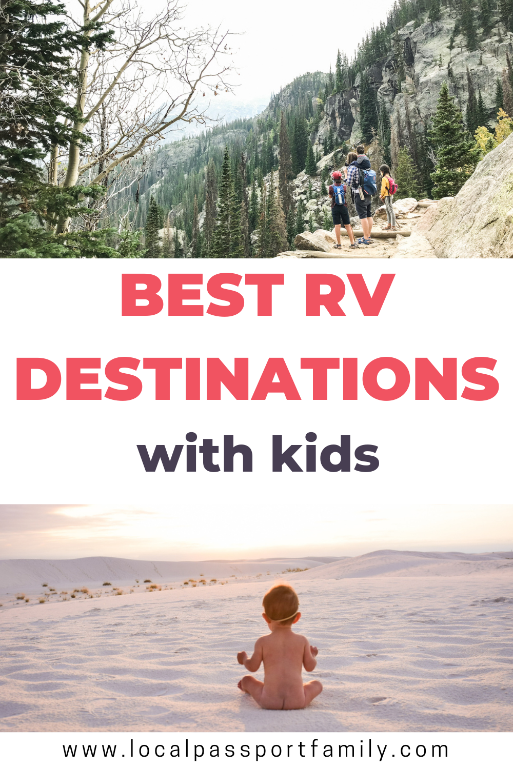 best rv destinations when traveling with kids