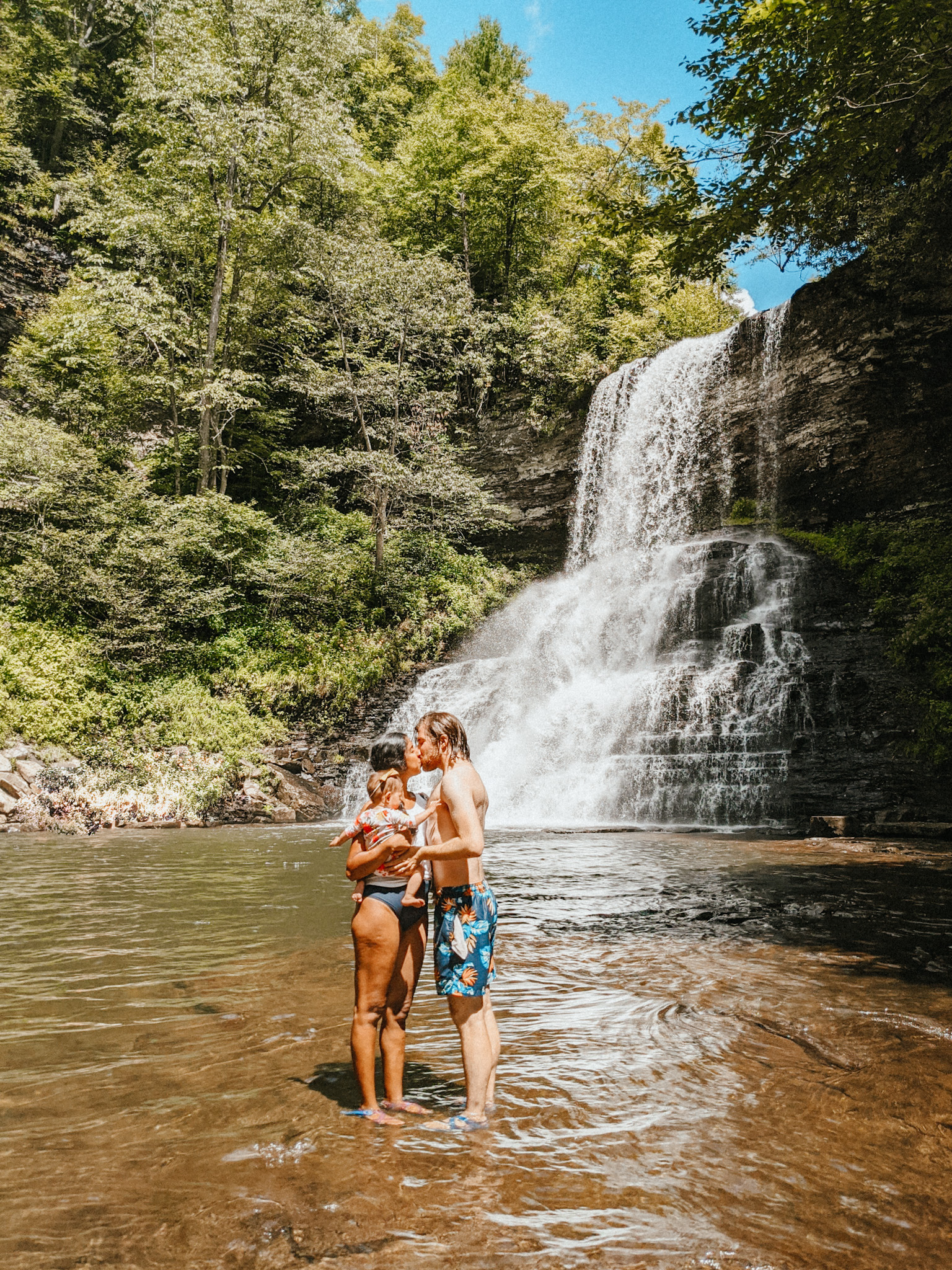 cascade falls virginia hikes with kids