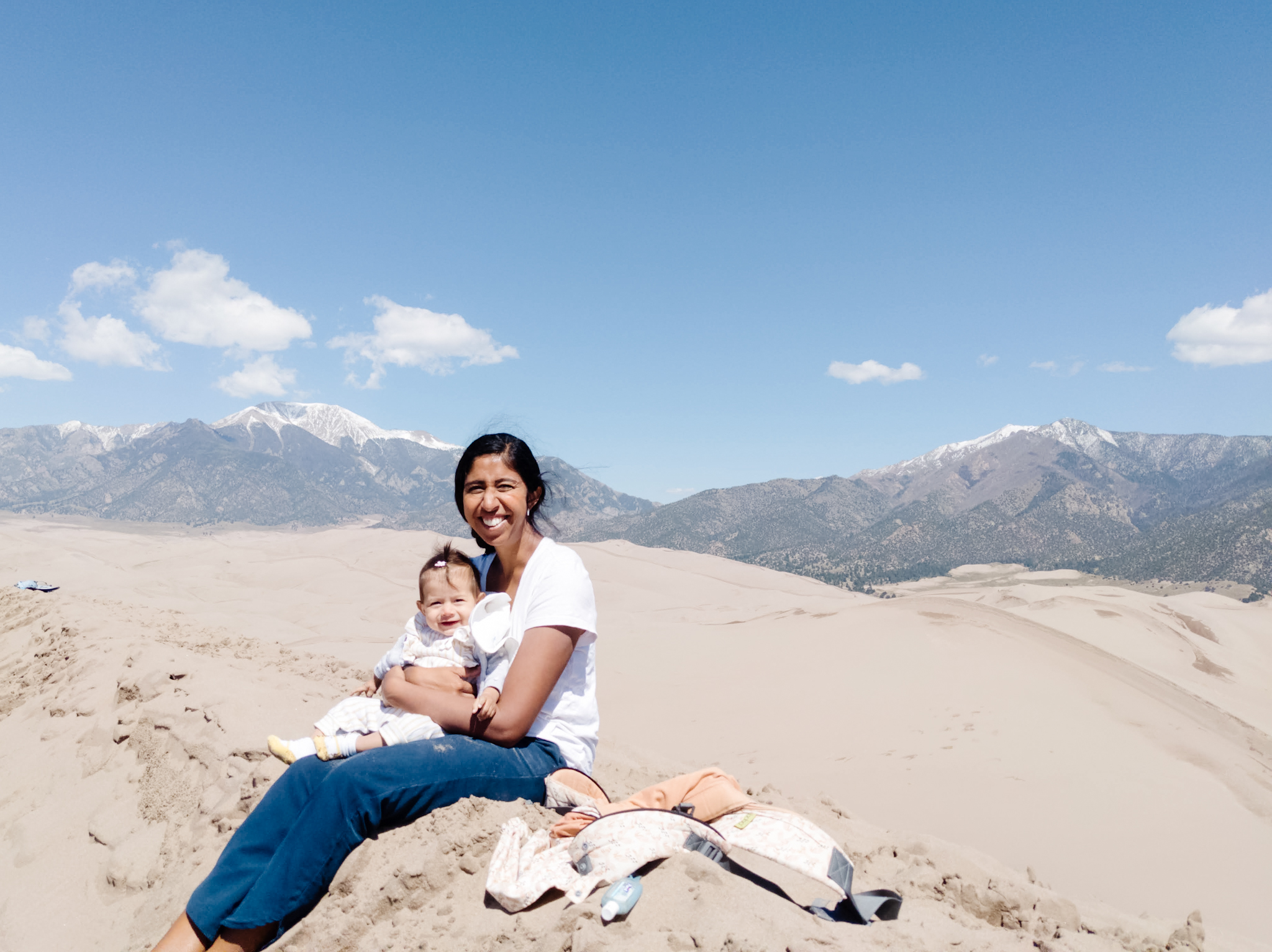 great sand dunes in an rv