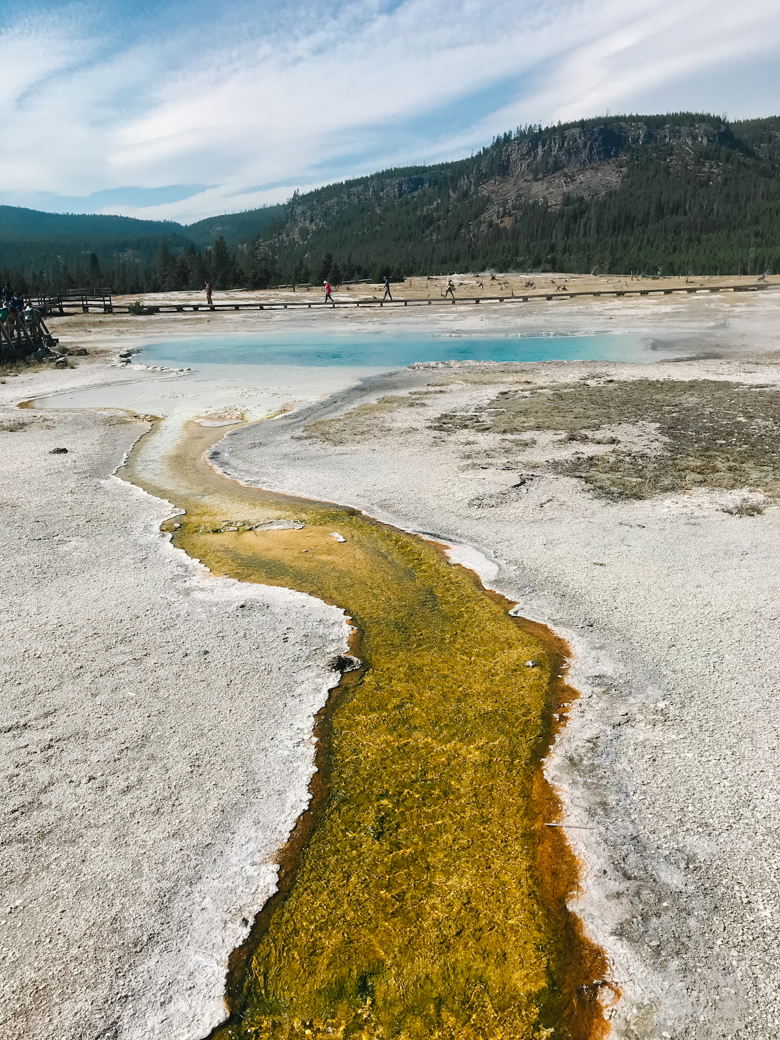 biscuit basin yellowstone itinerary