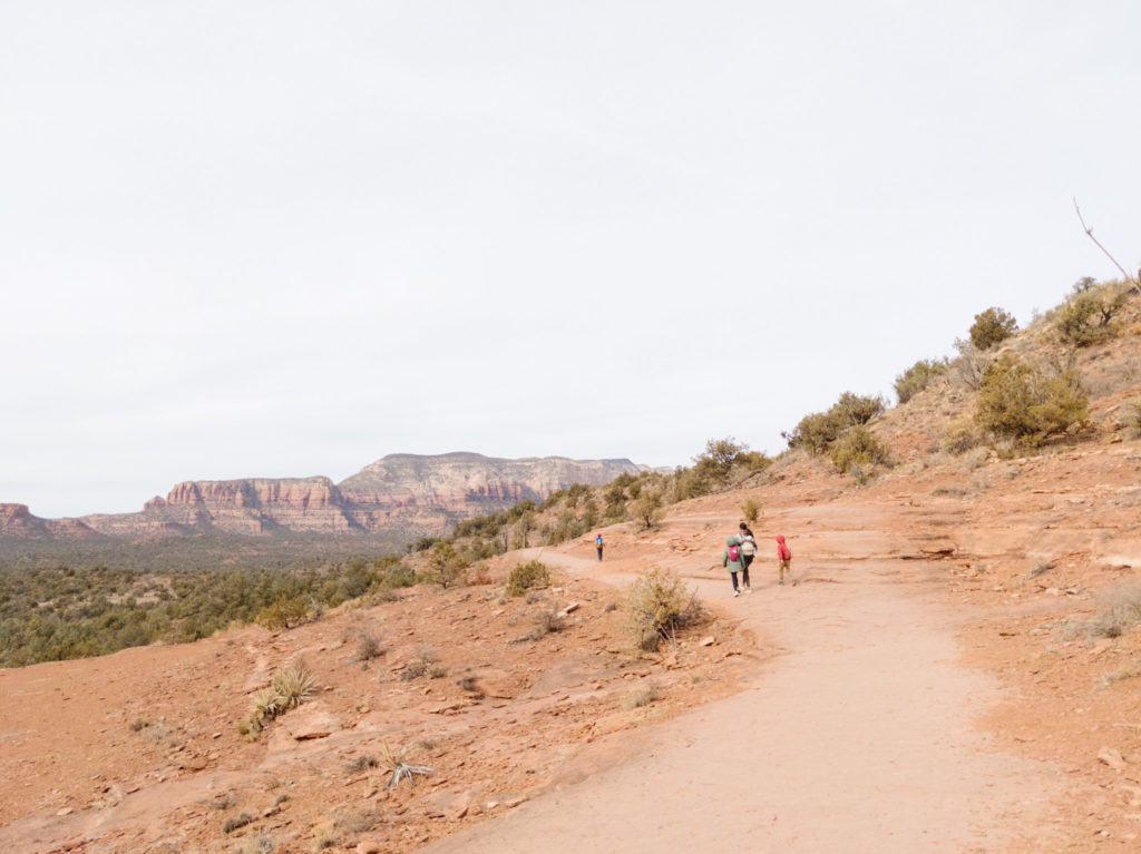 hiking in sedona