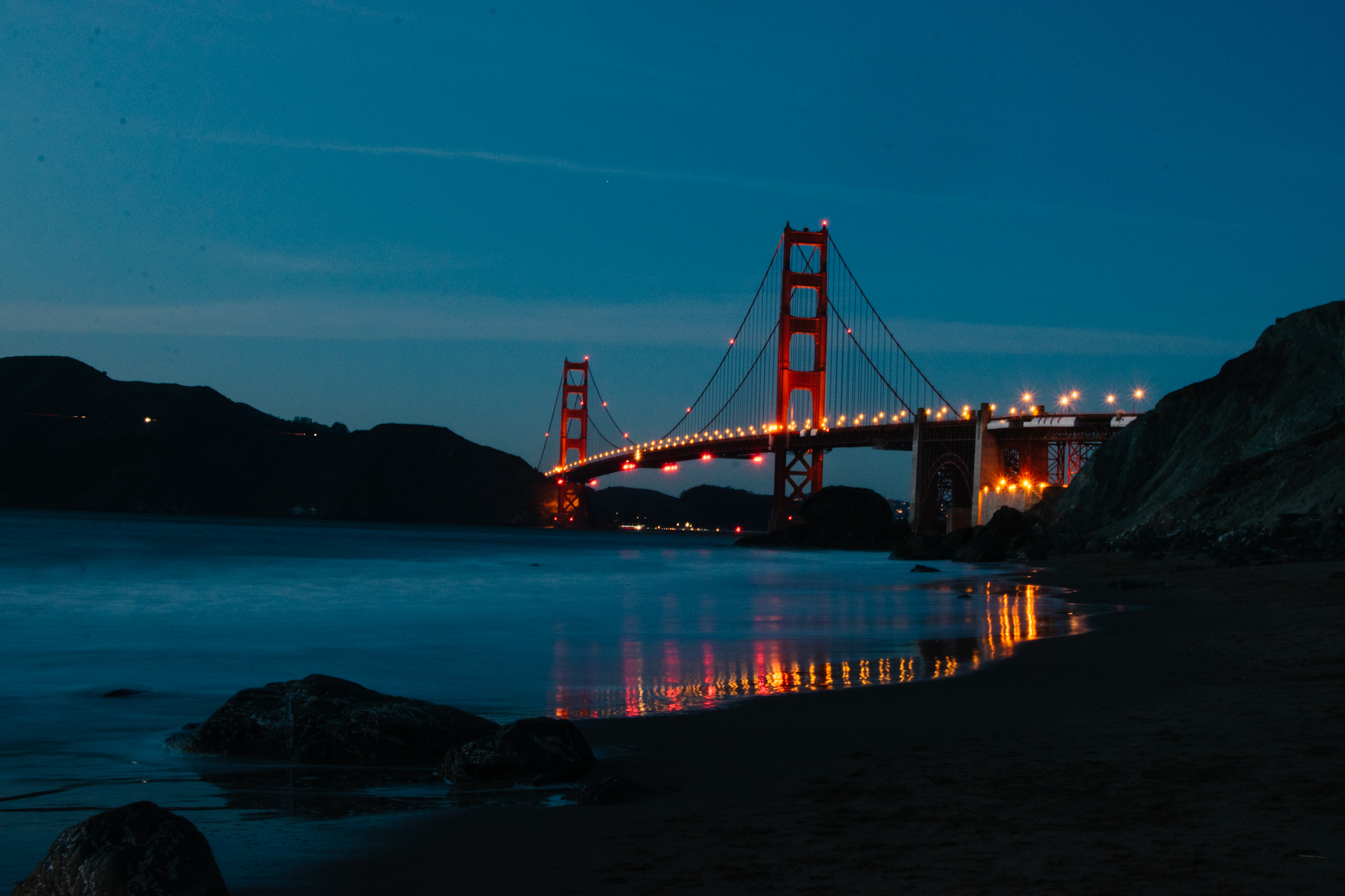 Best views of the Golden Gate Bridge eg