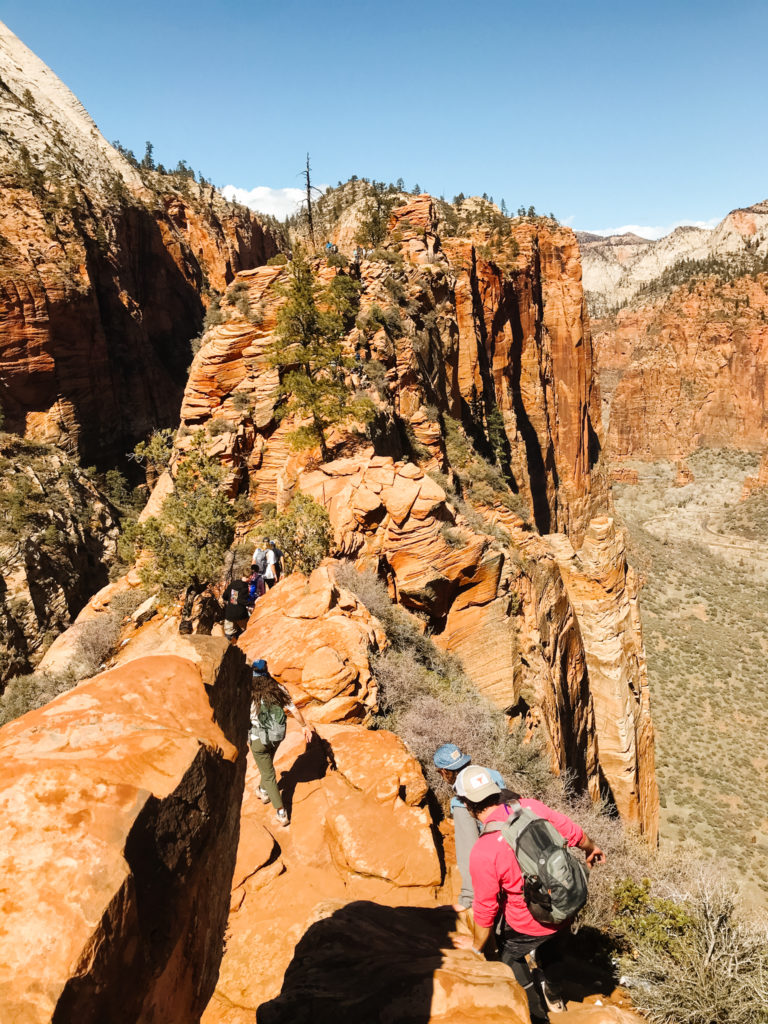 Hiking Angels Landing with Kids