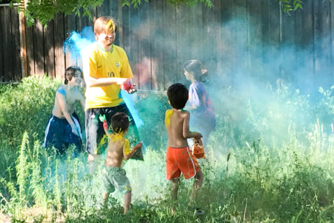 holi activities for kids