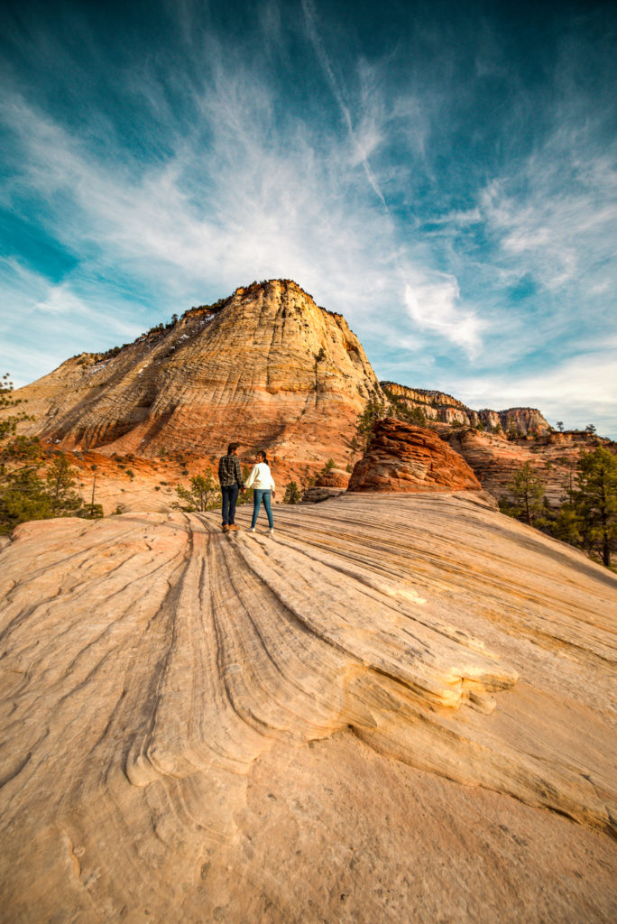 easy hikes in zion