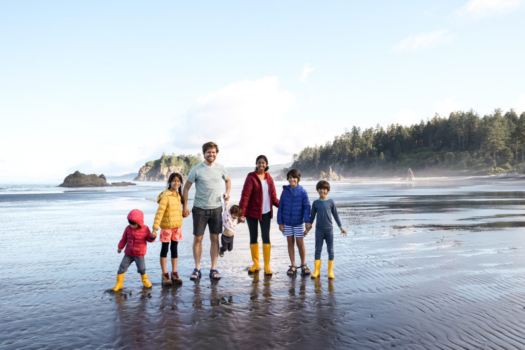 olympic with kids ruby beach