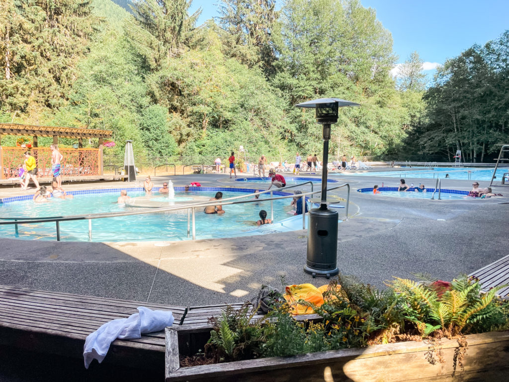 sol duc hot springs with kids