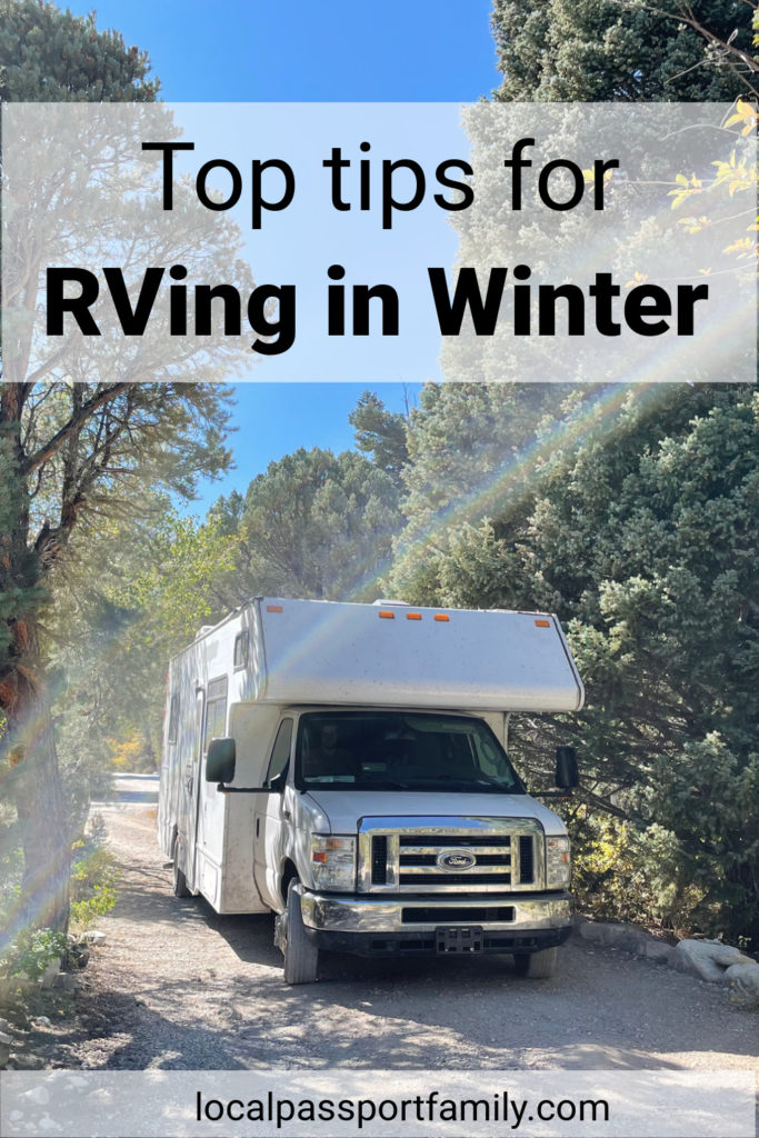 Winter RVing, Local Passport Family