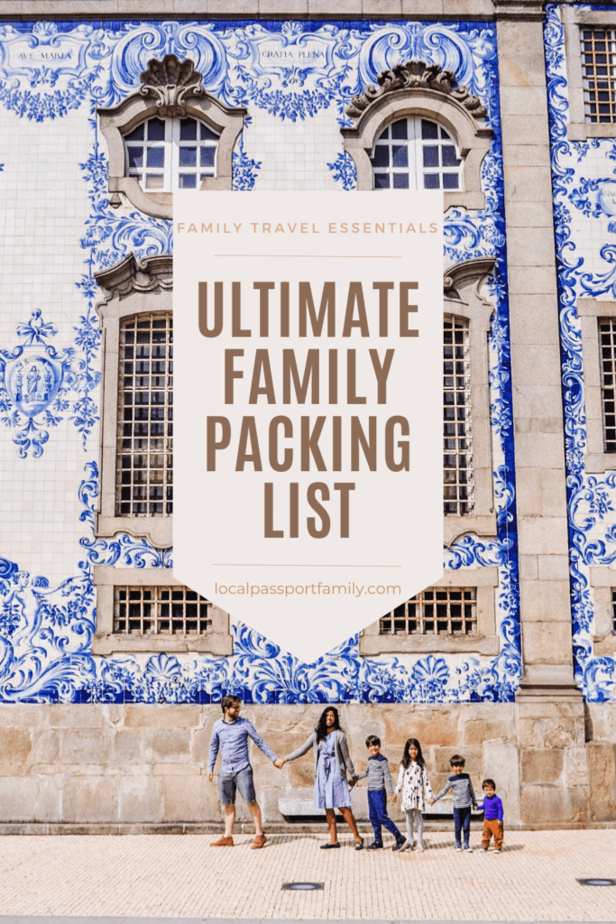 family trip checklist