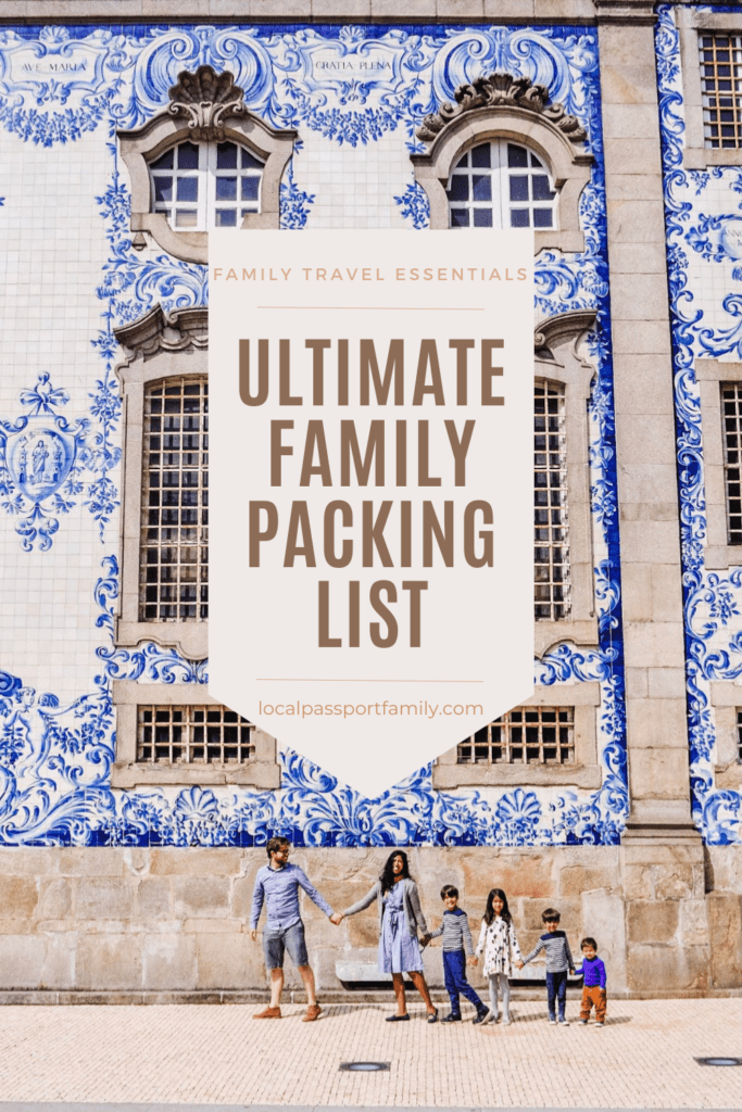 family travel checklist