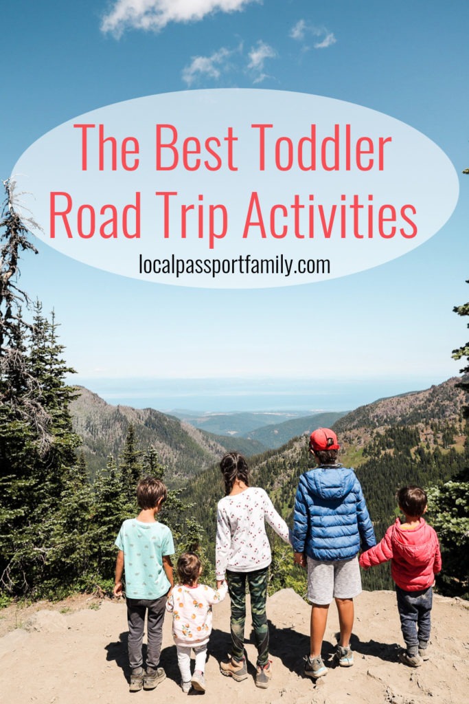 the best toddler road trip activities, local passport family