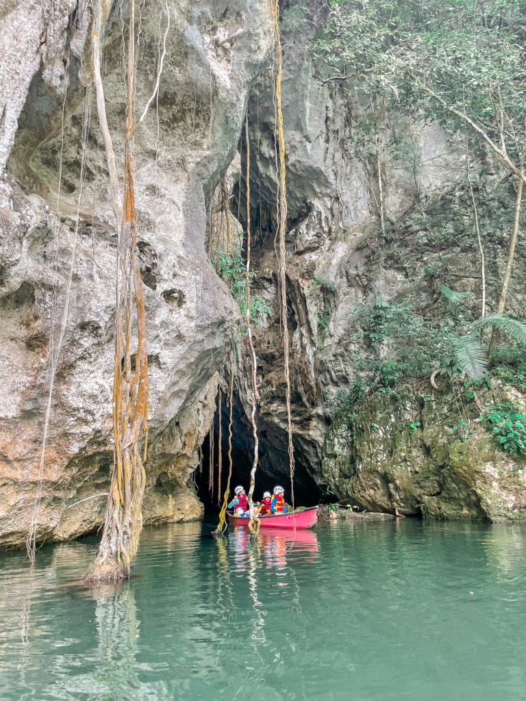 Barton Creek Cave tour with kids