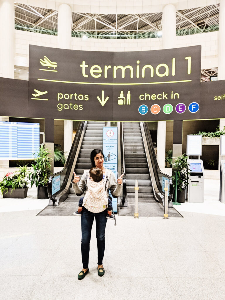 Through Airport Security With A Baby